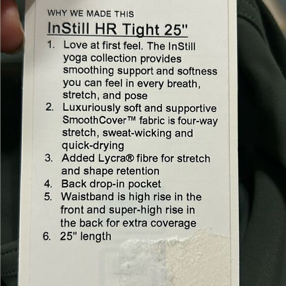 Lululemon InStill High-Rise Tight 25" 18-20 - Picture 5 of 5
